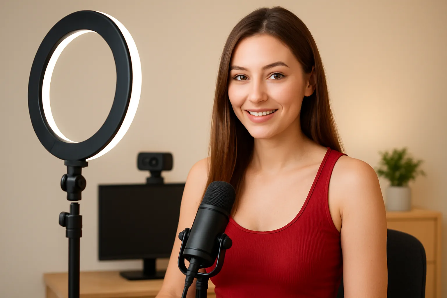 Camgirls Beleuchtung: Im besten Licht